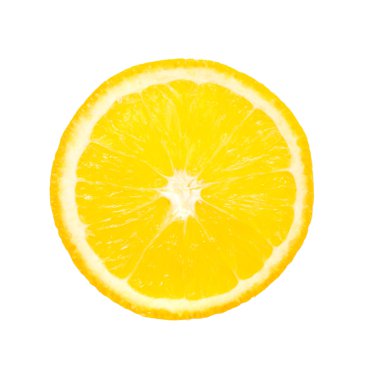 Portakallar beyaz arkaplanda izole edilmiş