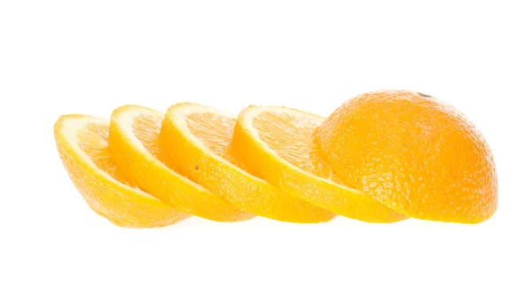 Oranges Isolated on White Background — Stock Photo, Image