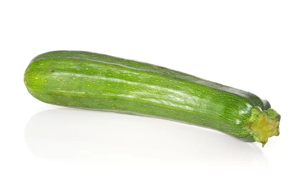 Fresh vegetable zucchini isolated on white background — Stock Photo, Image
