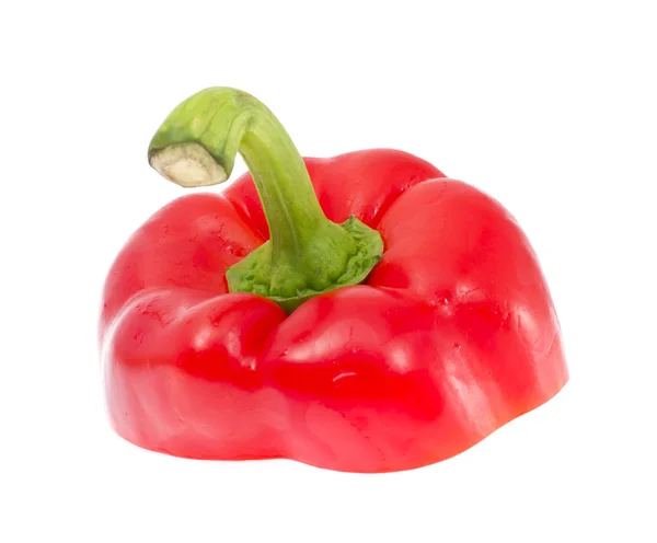 Farbige frische Paprika isoliert auf weißem Hintergrund — Stockfoto