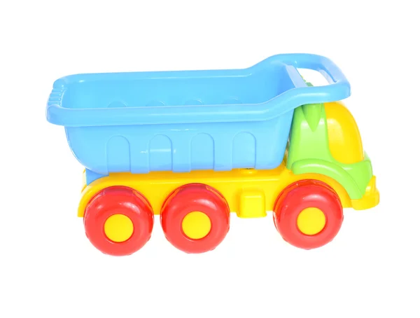 Brinquedo de carro infantil isolado no fundo branco — Fotografia de Stock