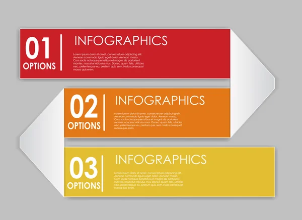 Templat Infografis untuk Ilustrasi Vektor Bisnis. - Stok Vektor