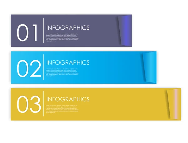 Modèles d'infographie pour l'illustration vectorielle d'entreprise. — Image vectorielle