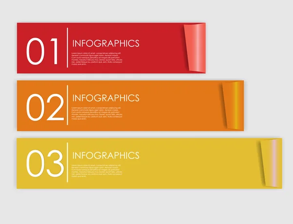 Modelli infografici per illustrazione vettoriale aziendale. — Vettoriale Stock