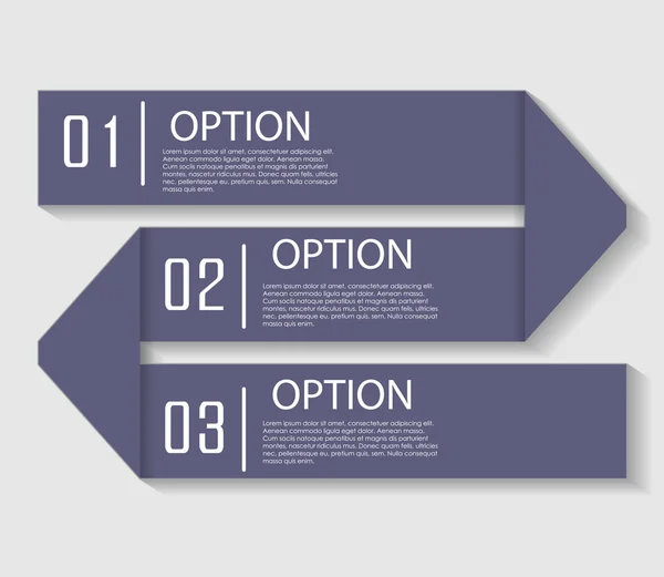 Infografiska mallar för Business Vector Illustration. — Stock vektor