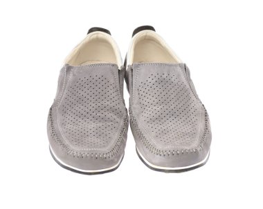 Beyaz arka plan üzerinde izole mokasen