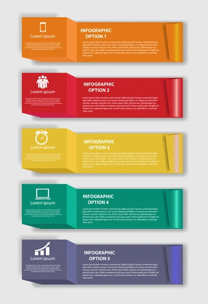 INFOGRAPHIE éléments de conception illustration vectorielle — Image vectorielle