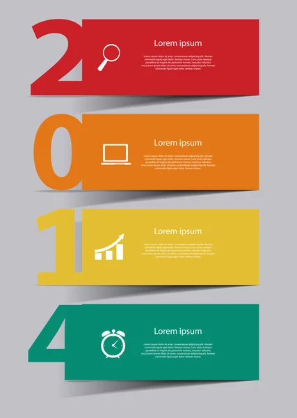 INFOGRAPHICS Designelemente Vektorillustration — Stockvektor