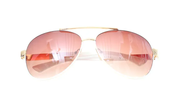 Óculos de sol isolados sobre fundo branco — Fotografia de Stock
