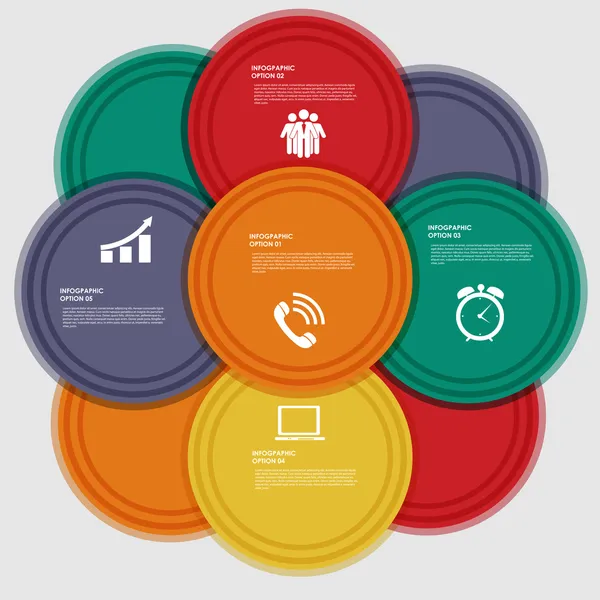 Elementos de diseño de infografías — Vector de stock