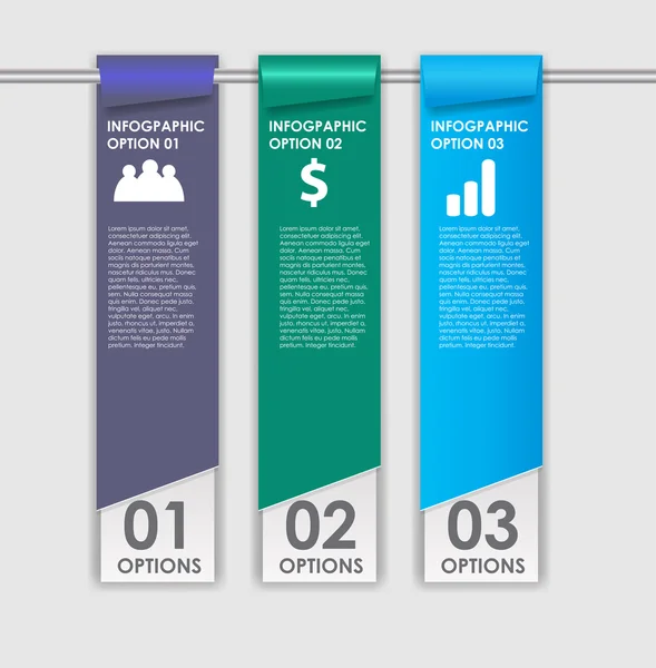 Infografik-Design — Stockvektor