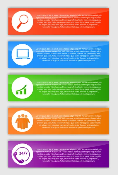 Infografik-Design — Stockvektor