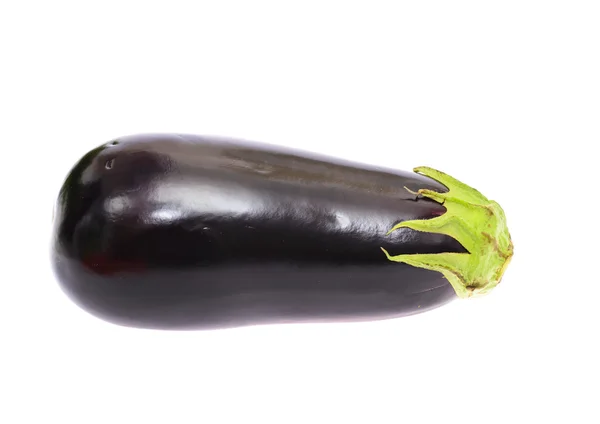 Fresh Eggplant Isolated on White Background — Stock Photo, Image