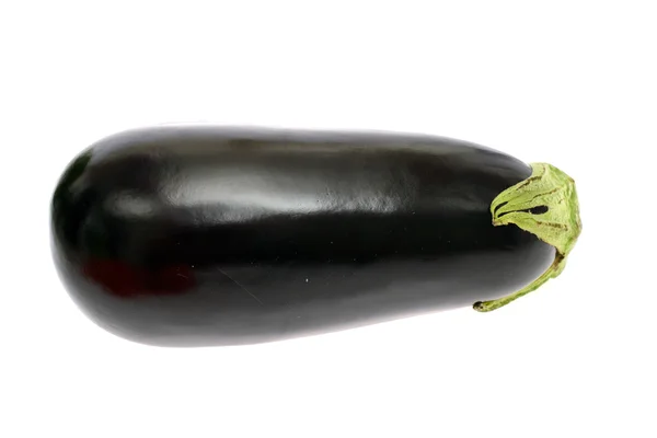 Fresh Eggplant Isolated on White Background — Stock Photo, Image