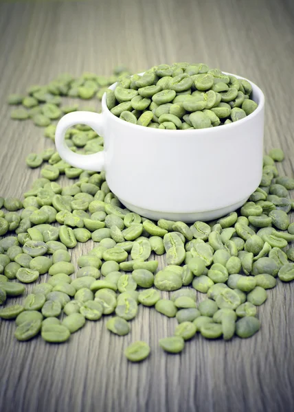 Green coffee — Stock Photo, Image