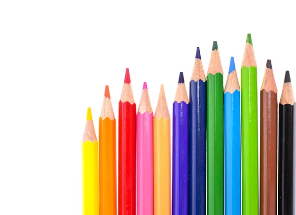 Multicolor potloden — Stockfoto