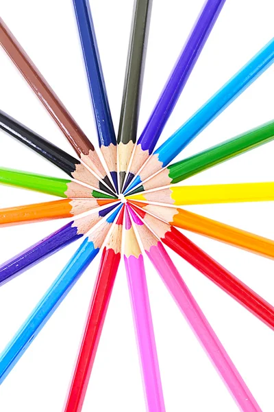 Multicolor pencils — Stock Photo, Image