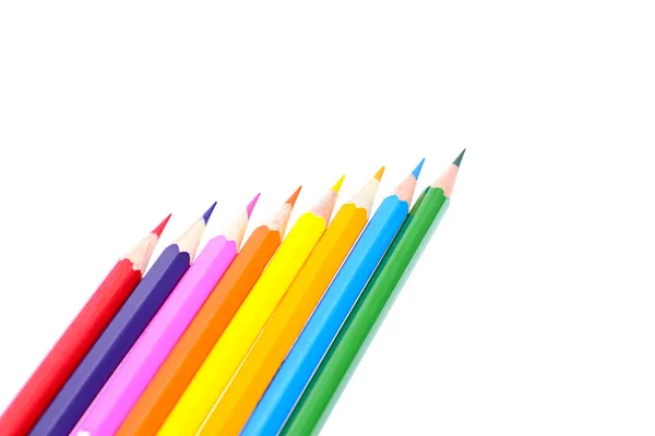 Multicolor pencils — Stock Photo, Image