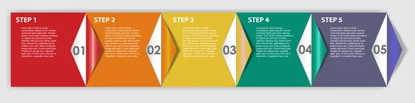 Infographie éléments de conception — Image vectorielle