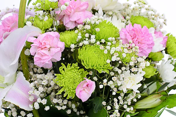 Bellissimo Bouquet con Giglio Rosa Foto Stock Royalty Free