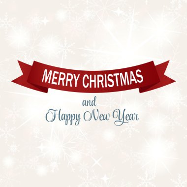 Noel kar taneleri arka plan vektör illüstrasyonunu gösteriyor