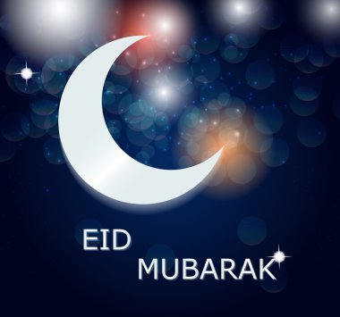 ayın arka plan için Müslüman topluluk festival vektör illustratio