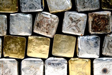 Galvanizli metal ambalaj kutu