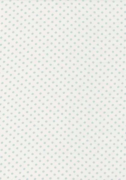 Blue polka dot vintage pattern on cloth texture — Stock Photo, Image