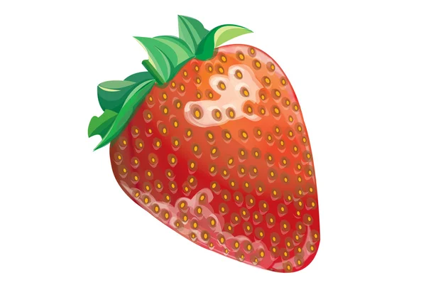 Strawberry illustration — Stockfoto