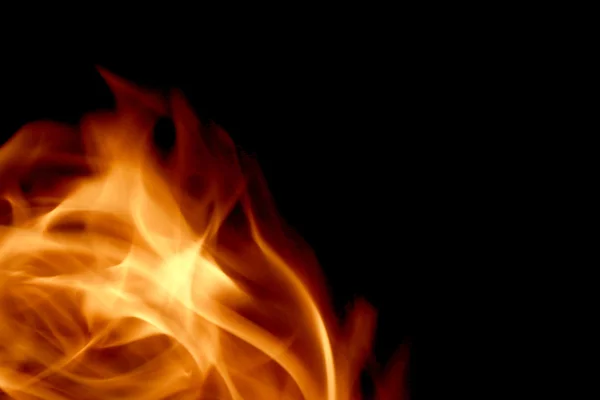 불씨를 비행 뜨거운 빨간 불 — 스톡 사진