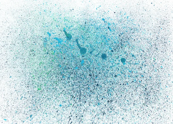 Blue painting Texture with splash — Stock Photo, Image
