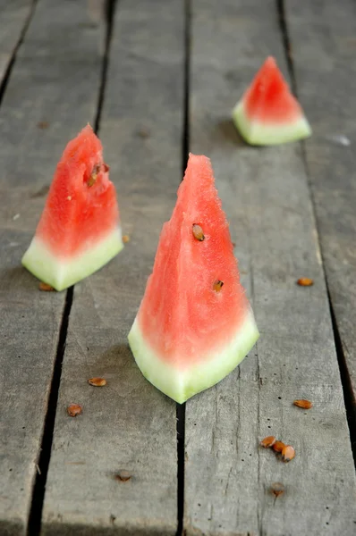 Pieces  of watermelon — Stock Photo, Image