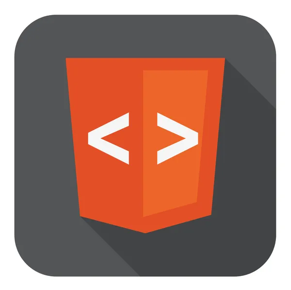 html etiket üstünde belgili tanımlık perde ile portakal kalkan vektör çizim