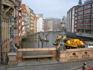 nehir kanalı Hamburg