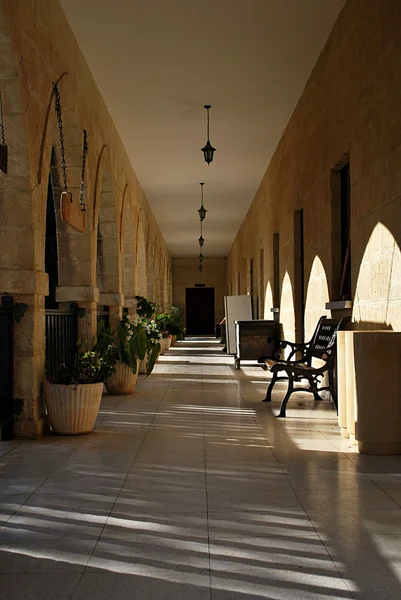 Soliga korridor — Stockfoto
