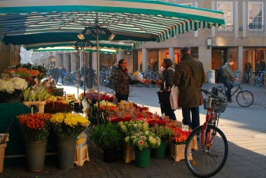 Flower market clipart