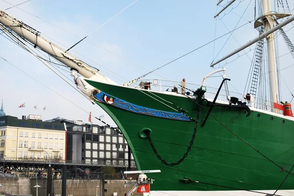 Hamburg múzeumhajó — Stock Fotó