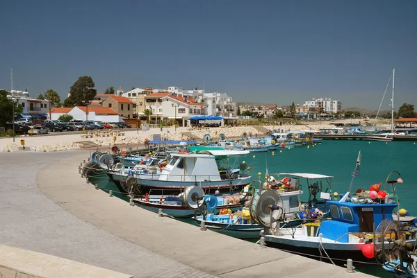 Colorful fishing boats — Stock Photo, Image