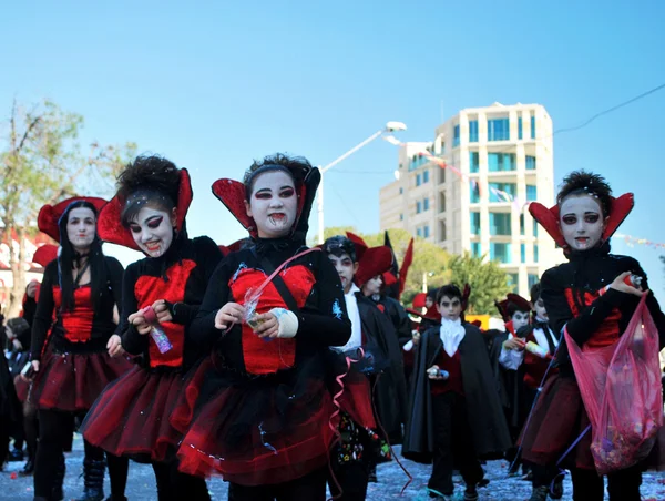 Straat carnaval - vampieren — Stockfoto