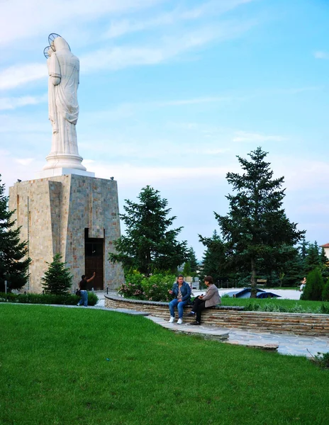 圣母玛利亚纪念碑 — 图库照片