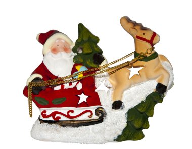 Noel Baba Noel izole