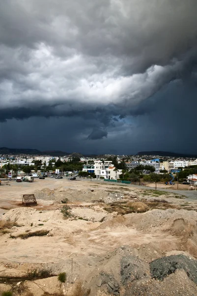 Storm uppstod Stockfoto