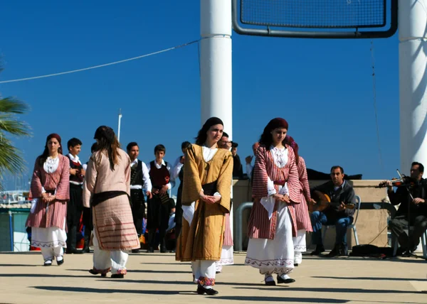 Danse populaire grecque Photo De Stock