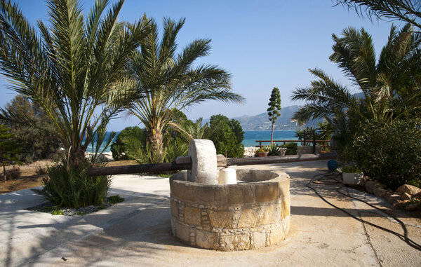 MILLSTONE AND OLIVE OIL PRESS