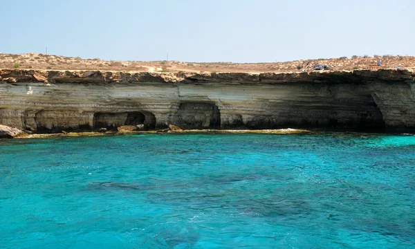 Θαλάσσιες σπηλιές — Φωτογραφία Αρχείου