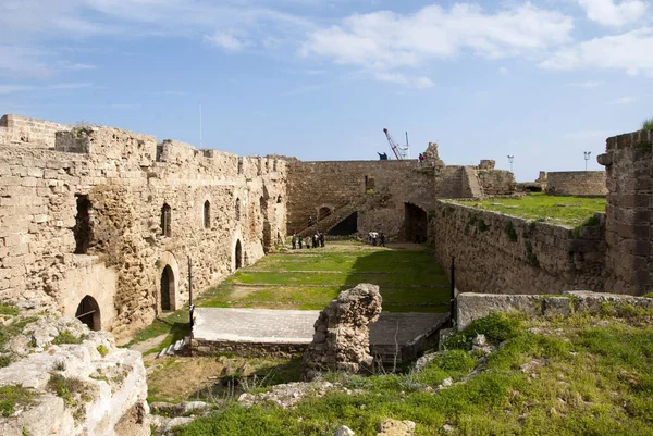 Gårdsplan på historiska othello castle — Stockfoto