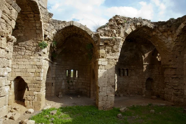 Ruinerna av st george av grekerna kyrkan — Stockfoto