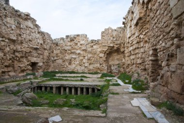 salamis antik yüzme havuzunda