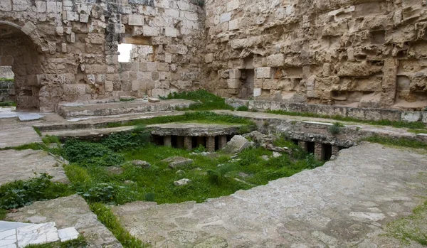 Ancient swimming pool in Salamis — Stock Photo, Image