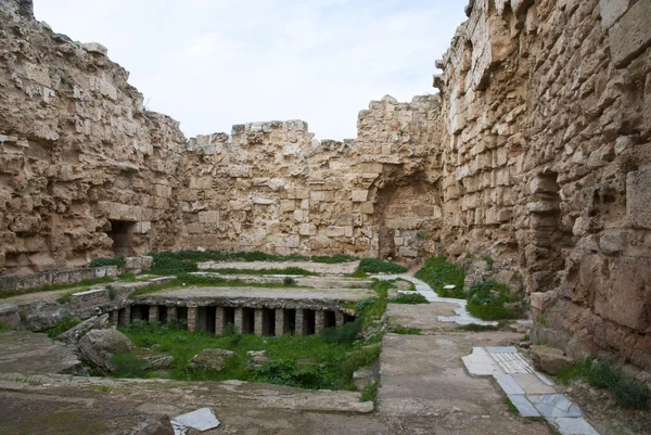 Ancient swimming pool in Salamis — Stock Photo, Image